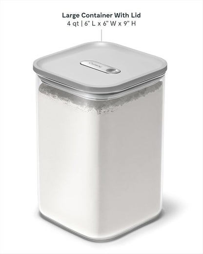 Caraway 4qt Glass Airtight Food Storage Container - Image 3