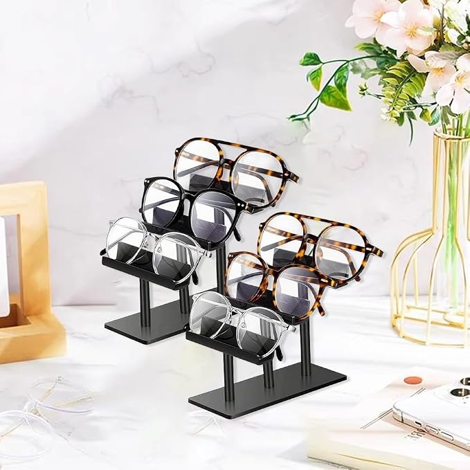 Set Of Two 3 Tier Acrylic Sunglasses Display Stands - Image 5