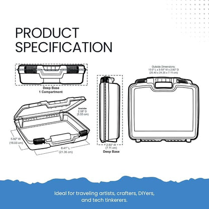 ArtBin 6972AB 10 inch Quick View Deep Base Carrying Case, Portable Art & Craft - Image 8