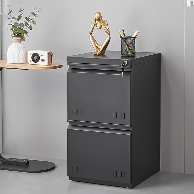 Guizeeopo 2 Drawer File Cabinet - Image 2