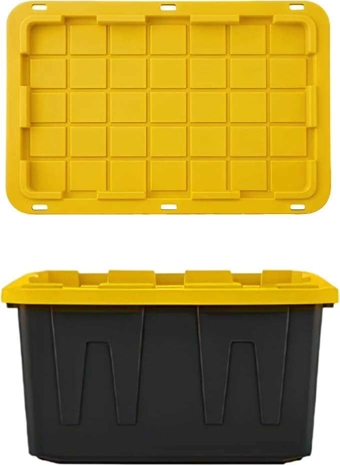 12-Pack Heavy Duty Storage Totes - Image 5