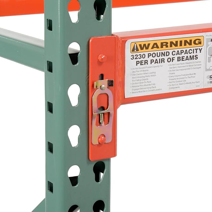Global Industrial Teardrop Pallet Rack Starter, 5970 Lbs. Capacity - Image 7