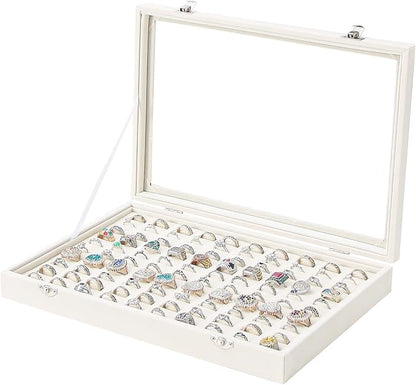 Coward Ring Organizer Jewelry Box by FocusOnJewelryDisplay15yrs
