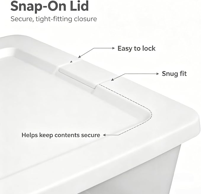 41 Quart Under Bed Storage Bins​ - Image 3