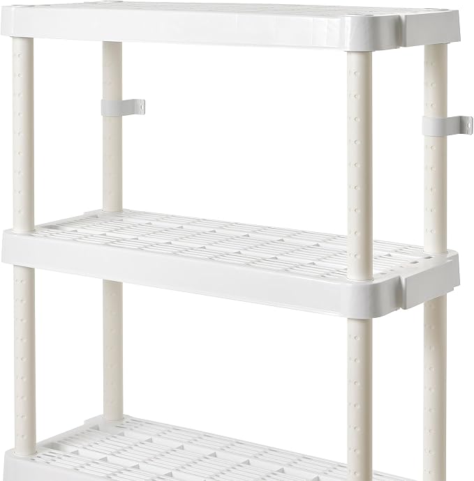Gracious Living 14 x 32 x 54.5 Inch 4 Tier Adjustable Ventilated Medium Duty - Image 7