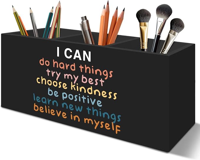 Inspirational Pen Pencil Holder Organizer by Unknown