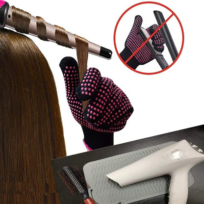 Heat Resistant Glove with Silicone Bump Mat - Image 2