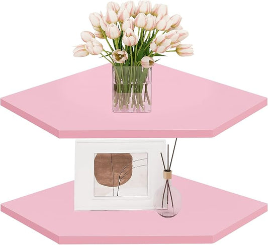 Corner Floating Shelves, Corner Wall Shelf by Homode