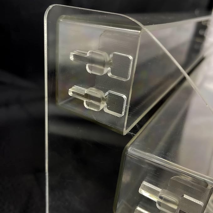 Sunglasses Organizer Clear Eyeglasses Display Case Sticker Display Tray Box - Image 6