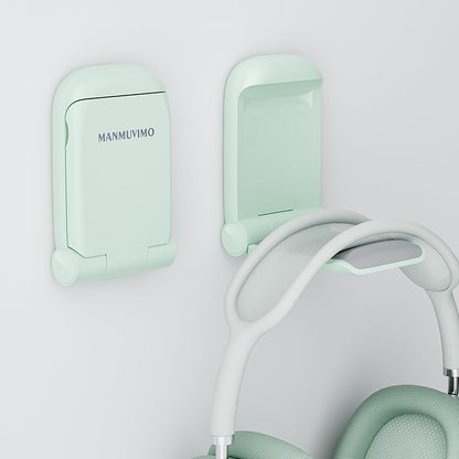 MAMUVIMO Headphone Stand, Headset Stand Foldable ＆ Sticky, Headphone Holder by MANMUVIMO