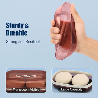 Shampoo Bar Holder Travel Case for Two Bars – Compatible - Image 6