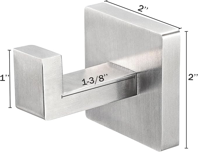 IBosins 4 Pack Towel Hooks Hand Towel Holder - Image 6