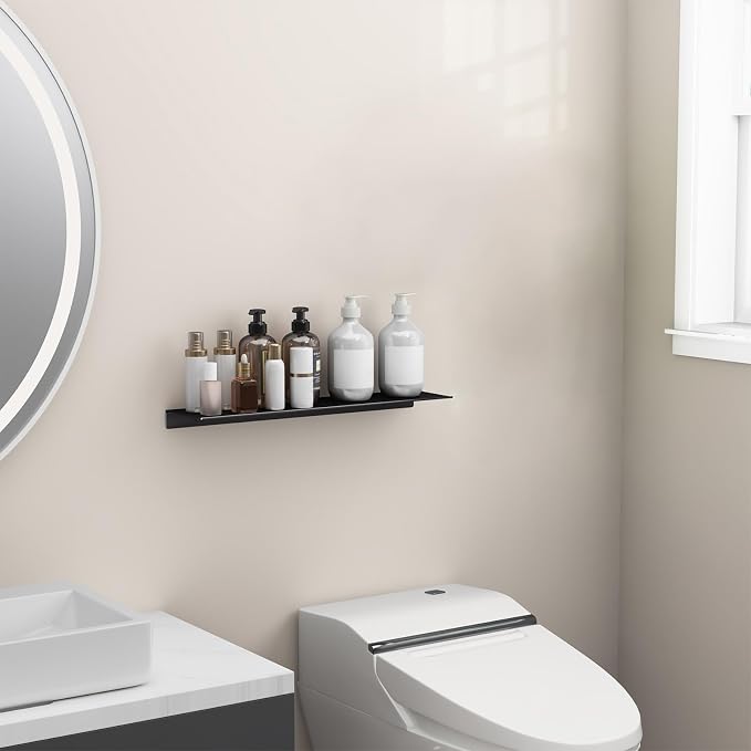 Danpoo 20 inch Floating Shelf for Wall Organizer & Storage, Mini Display Shelf - Image 5