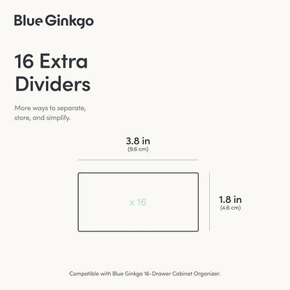 BLUE GINKGO 16 Dividers - Image 2