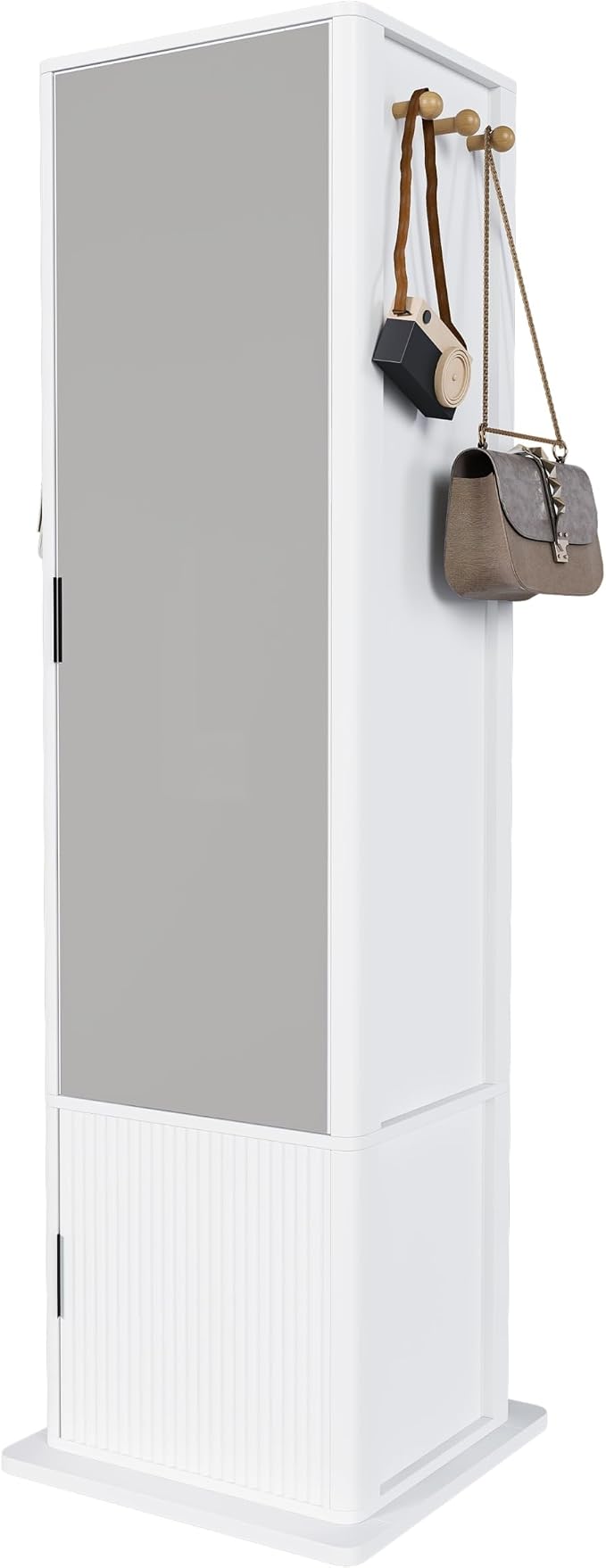 360° Rotating Makeup Storage Cabinet by Unknown