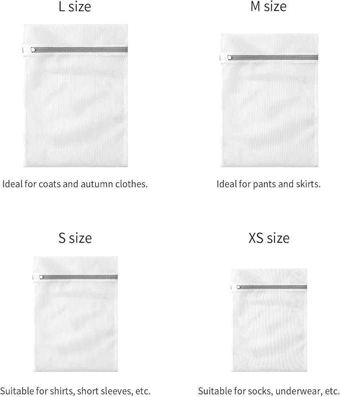 10 Pack Mesh Laundry Bags for Delicates - Image 2