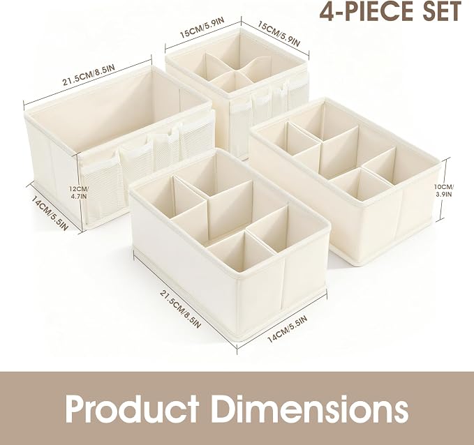 Cosmetic Storage Bins Makeup Organizer, Adjustable Multifunction Storage Box - Image 3