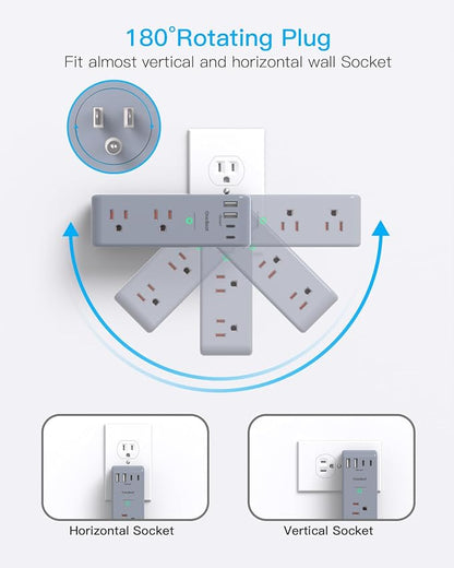 Surge Protector Outlet Extender - - Image 3