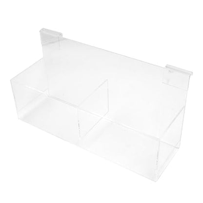 SSWBasics Clear Acrylic Double Display Bin - Image 8