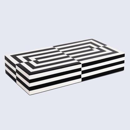 Handicrafts Home Large Decorative Storage Box 12x6– Coffee Table Organizer Box - Image 7