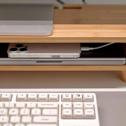 Bamboo Monitor Stand Riser - Image 6