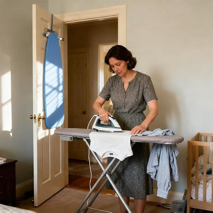 Ironing Board Holder Wall Mount/Over The Door, Ironing Board Hanger Load - Image 5