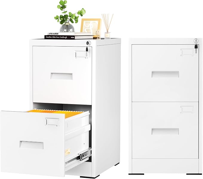 INTERGREAT 2 Drawers File Cabinet - Image 8