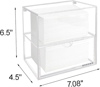 Dryer Sheet Holder Box Acrylic Laundry Sheets Container Storage Dispenser - Image 5