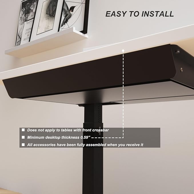 Large Under Desk Mounted Sliding Drawer - Image 7