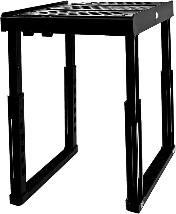 Locker Organizer Shelf， Adjustable Width and Height, Ideal Locker Shelf by Piffny