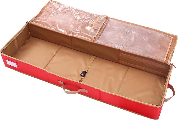 Sattiyrch Gift Wrapping Paper Storage containers, 600D Oxford Fabric Christmas - Image 3