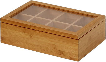 Oceanstar Bamboo Tea Box - Image 3