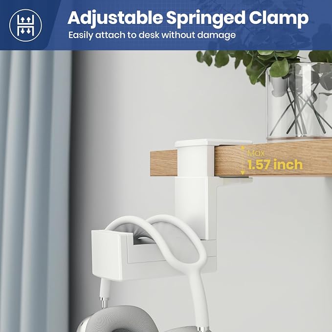 Dual Headphone Stand Holder - Image 4