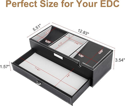 Baoyun Mens Valet Tray, Nightstand Organizers - Image 7