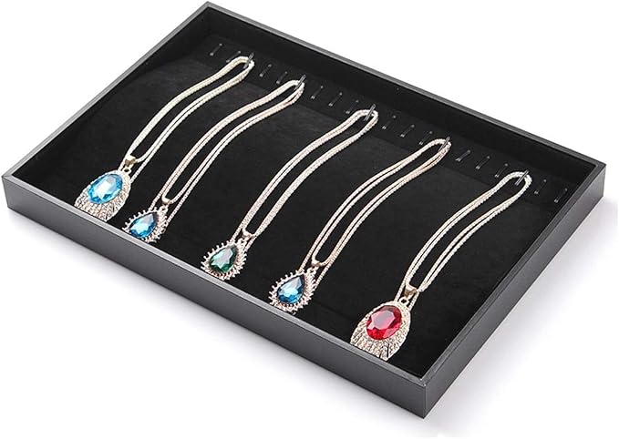 Stratalife 20 Hooks Necklace Organizer Tray, Stackable Jewelry Organizer - Image 5