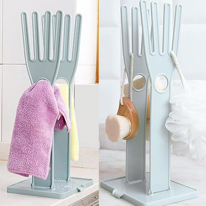 2 Pack Household Gloves Holder Rack Organizer Household Cleaning Glove Drying - Image 4