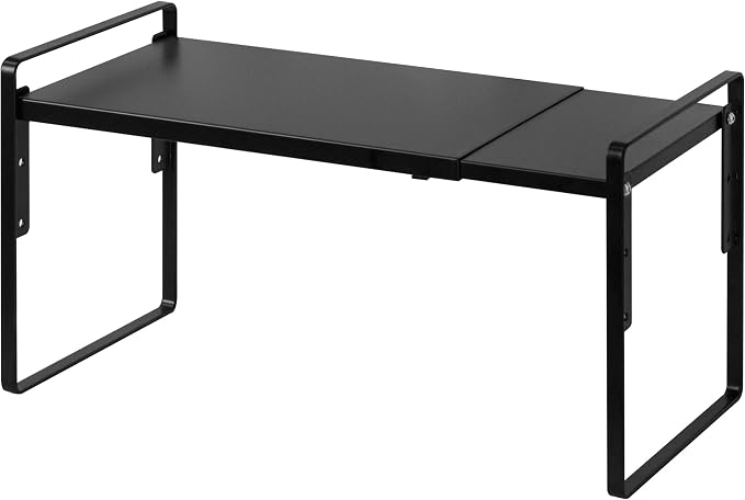 Nxconsu Cabinet Shelf Expandable Height Adjustable Organizer Riser by Nxconsu