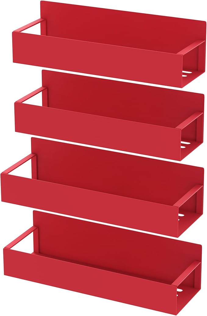 4 Pack Magnetic Spice Storage Rack Organizer - Image 5