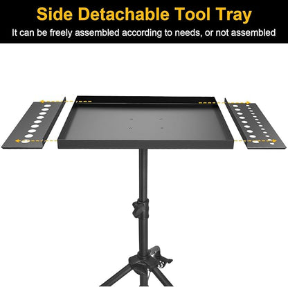Rolling Tool Tray Cart, Mobile Work Table Tool Tray - Image 5