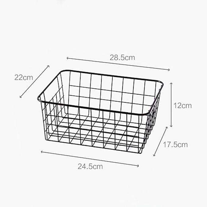 Sturdy Small Wire Storage Basket - Image 2