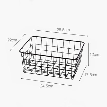 Sturdy Small Wire Storage Basket - Image 2