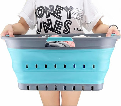 SAMMART 42L Collapsible Plastic Laundry Basket - Image 6