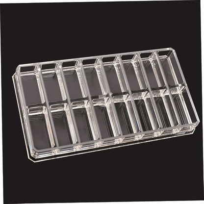 Acrylic Eyeshadow Makeup Organizer 16 Space Cosmetic Storage Container Clean - Image 3