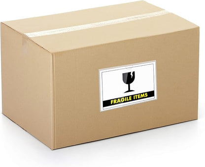 Outus 200 Pack 5x7 Inch Self Adhesive Label Pockets Bulk Plastic Labels Holders - Image 4