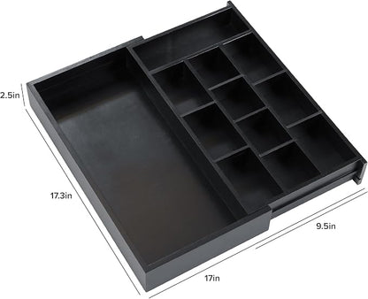 KitchenEdge Tea Bag and Coffee Pod Kitchen Drawer Organizer, Expandable 9.7 to - Image 8