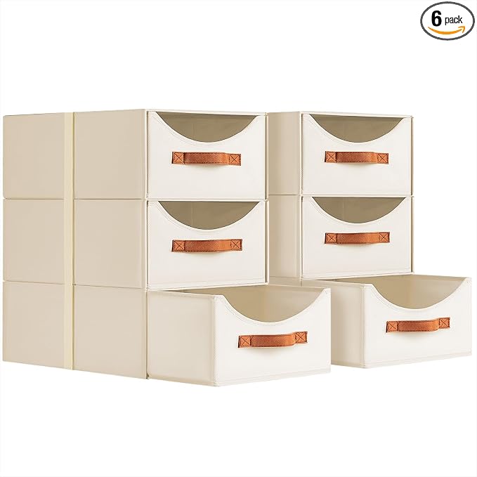 Homsorout Large Closet Storage Bins by Homsorout