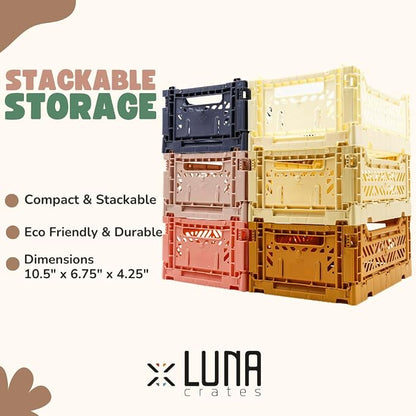 Collapsible Storage Box, Foldable Crate Organizer Bin - Image 2