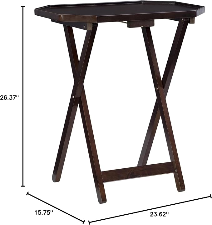 Powell James Tray Tables, 15.75 x 26.38 x 23.63 - Image 3