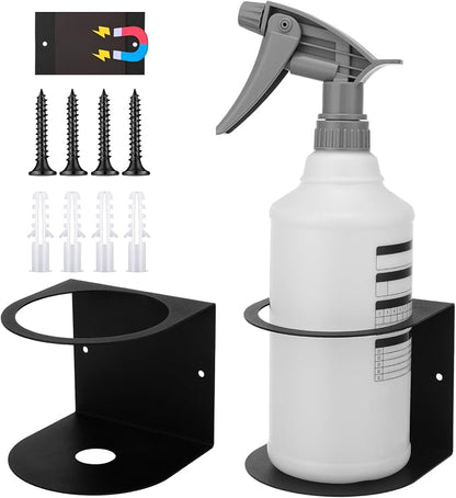 Zonon 2 Pcs Magnetic Spray Can Holder Metal Spray Bottle Holder Wall Mount by Zonon