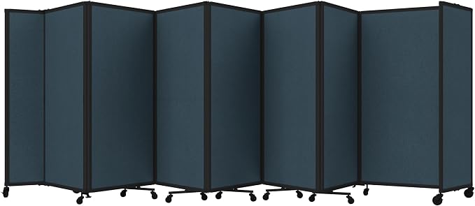 Versare Room Divider 360 Portable Wall Partition | Folding Panels | Large by VERSARE